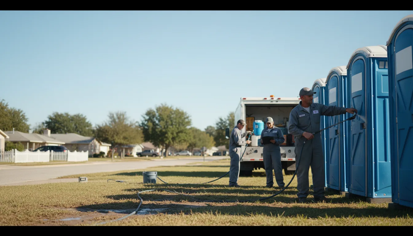 Long-Term Portable Toilet Rental in Fowler, MI near me